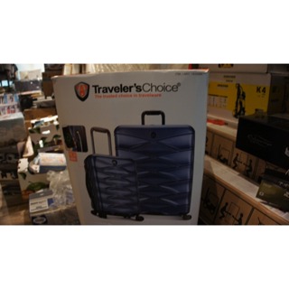 ↖有購便宜↘TRAVELER'S CHOICE Granville 21-29吋行李箱兩入組，藍色，特價$3,439