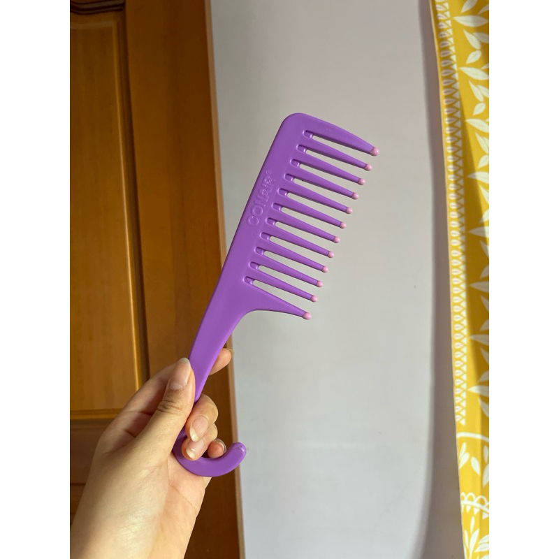 Conair 解結順滑淋浴梳_適合濕髮或乾髮_1支_紫
