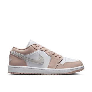 NIKE 女鞋W AIR JORDAN 1 LOW CRIMSON 裸粉淡奶茶白【A-KAY0】【DC0774-120】