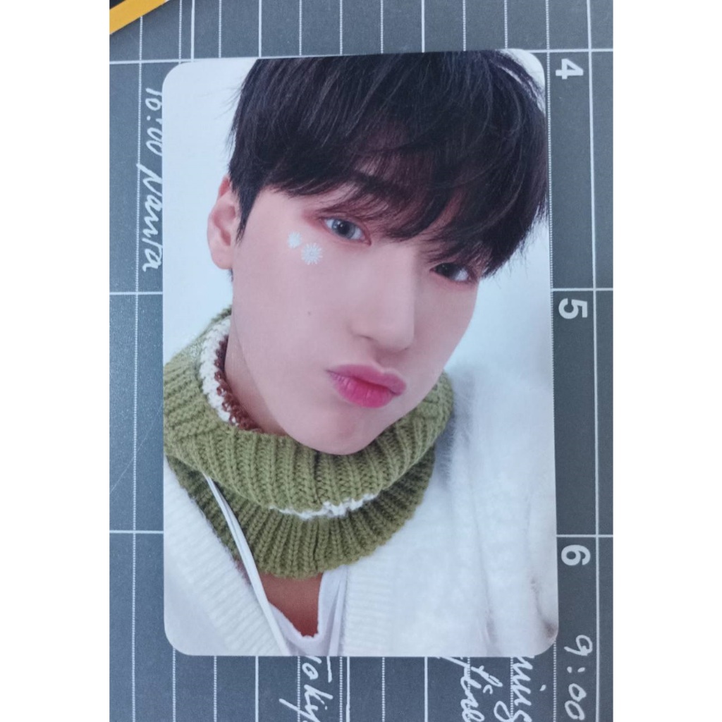 ATEEZ 傘 SAN 冬日雪人工廠 Snowman Factory 卡冊卡 沒有卡冊只有卡 有小廠損