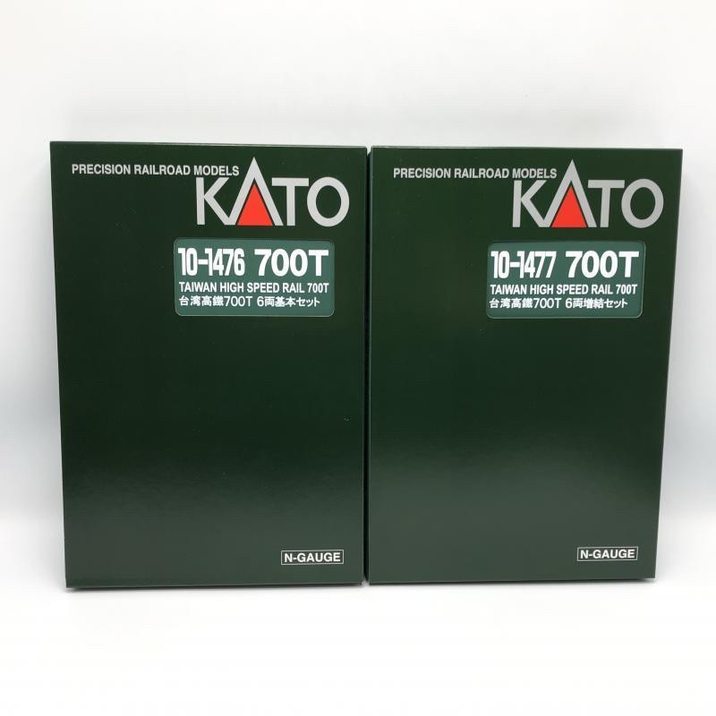 KATO 10-1476 10-1477 N規 鐵道模型 台灣高鐵700T 基本車組+增結車廂 全新品 現貨