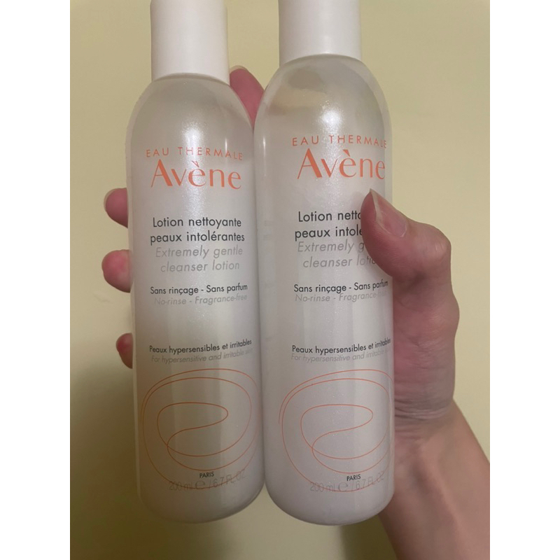 Avene雅漾舒敏卸妝潔顏凝露200ml 無盒 過期品