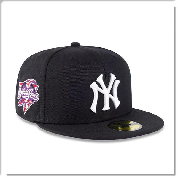 【ANGEL NEW ERA】NEW ERA MLB 洋基 NY 2000 世界大賽 經典黑 59FIFTY 棒球帽