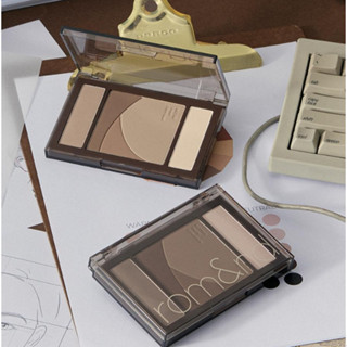 南他宿滿299免運 新品 ROM&ND Better Than Contour 完美修容 修容盤 打亮 ROMAND