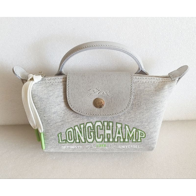 全新品附提袋 Longchamp Le Pliage 系列 手拿包（帆布）