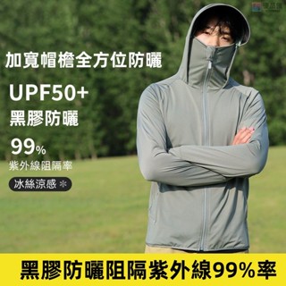🔥【優品特惠】防曬衣 男夏季新款速乾透氣 冰絲 防紫外線防曬 戶外運動釣魚 防曬服 外套 潮流 防曬外套 服飾