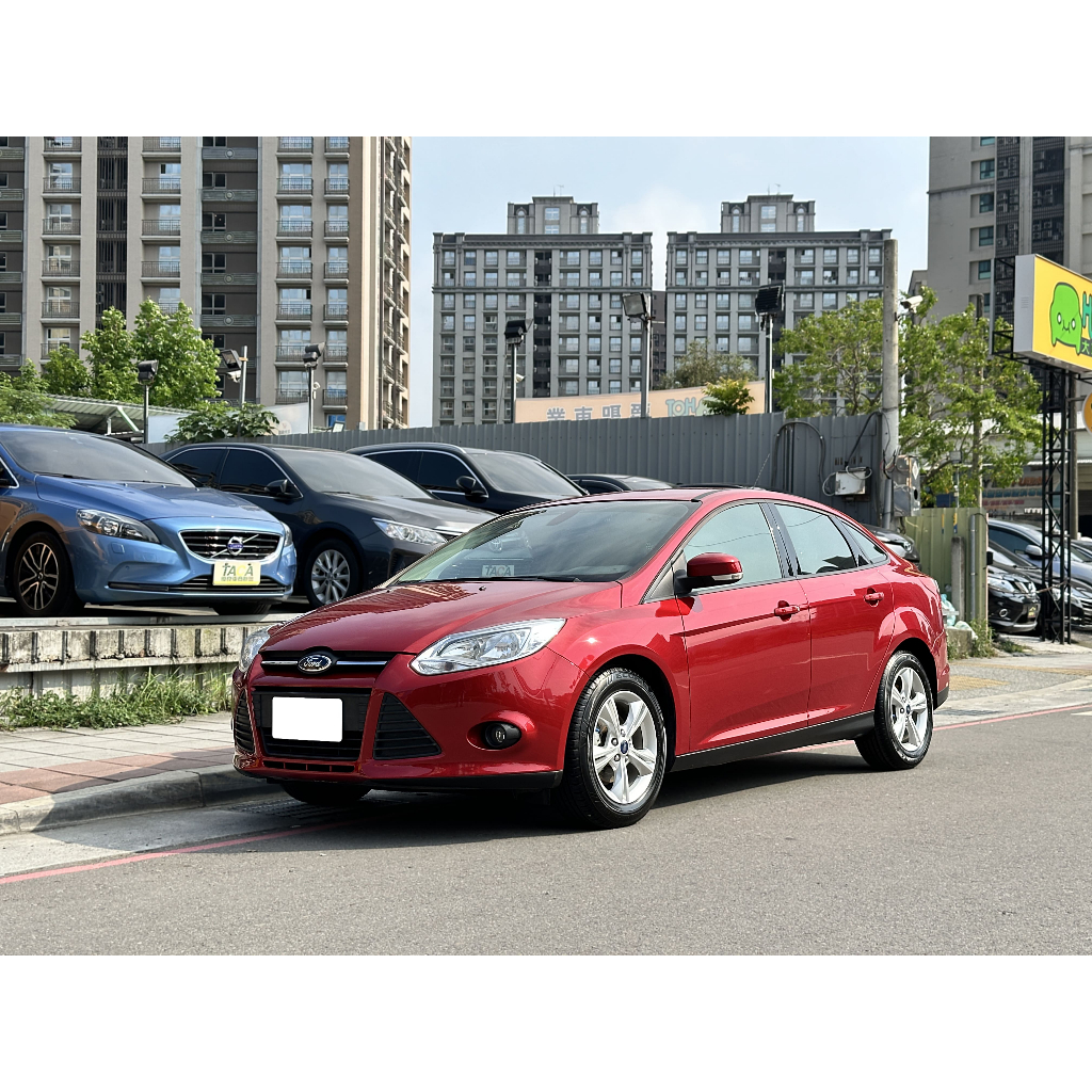 2014 Ford Focus 4D 1.6汽油舒適型,全台最低里程僅跑四萬,內外超級新,定期保養,優質代步房車