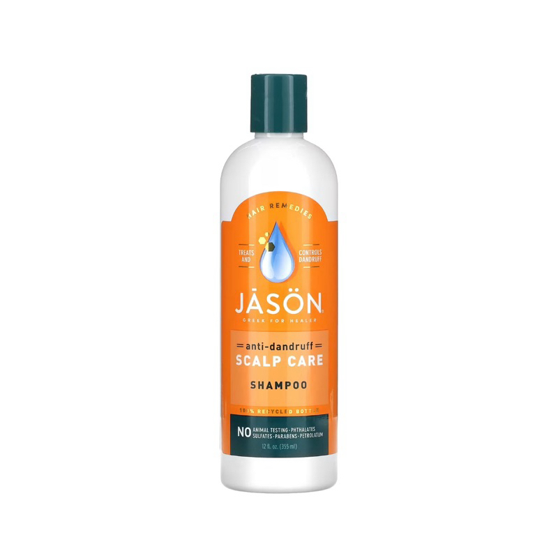 【台灣現貨】Jason Natural 洗髮精 頭皮 護理 搔癢 洗髮乳  355ML 頭皮屑 皮脂平衡