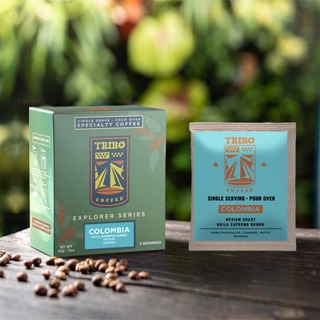 TRIBO COFFEE - 哥倫比亞 小飛象 水洗│中焙 (濾掛式咖啡 5入; 10入盒裝) /咖啡掛耳包