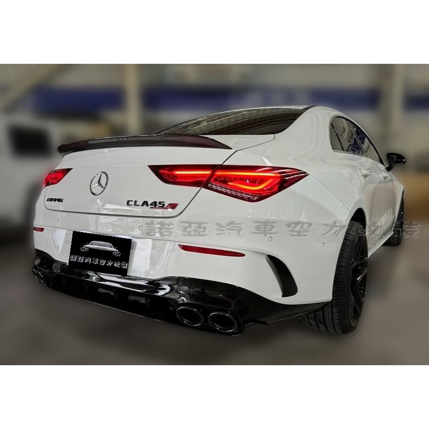 賓士 BENZ W118 CLA CLA200 CLA250 升級 CLA45款 後保桿 亮黑後下巴 含尾飾管