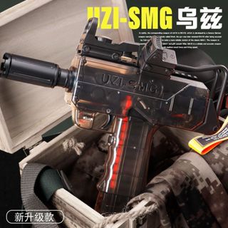 限時下殺 森白龍烏茲 電動UZI軟彈發射器 電動連發 連發軟彈玩具 模擬發射器 兒童戶外玩具 親子玩具 生日禮物