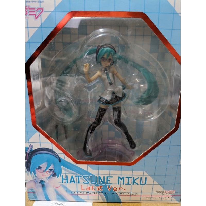 二手盒損 GSC 代理版或日版 Lat式 ver. 初音未來 PVC 塗裝完成品