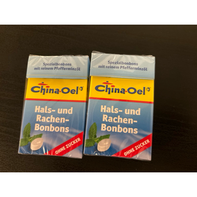 China-Oel 百靈油 薄荷喉糖 (無糖款) 40g-德國進口