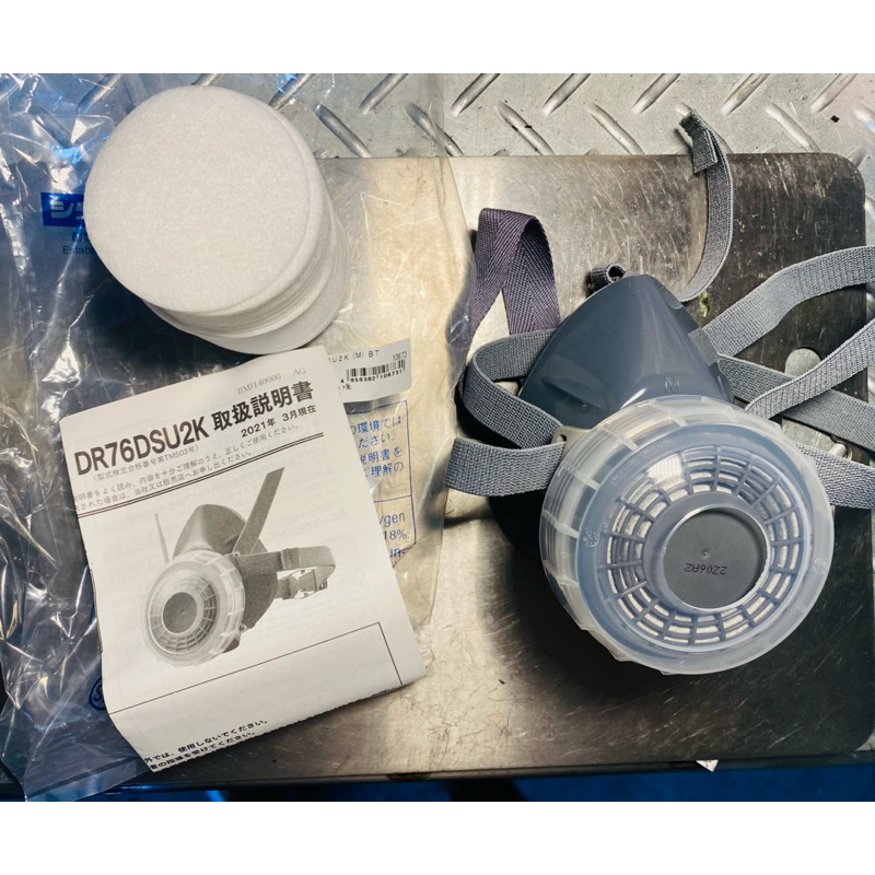 打石作業用防塵口罩 （日本重松製作所） 送50片過濾棉誌隆&amp;誌鴻氣動鎚專賣店