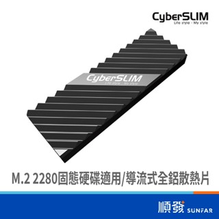 CyberSLIM 大衛肯尼 M2HS M.2 SSD 散熱片 散熱器 硬碟散熱類