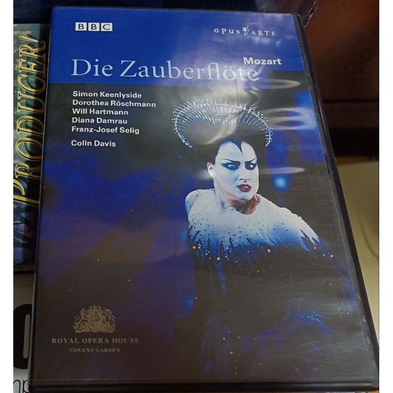 莫札特 Mozart ~ 魔笛 Die Zauberflote ~ 二手DVD