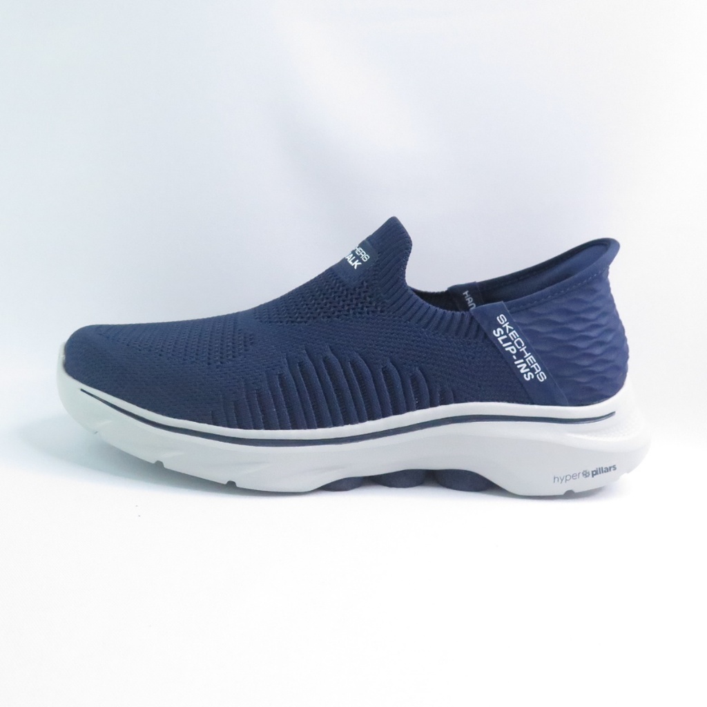 Skechers 216552NVY GO WALK 7 男健走鞋 Slip-ins 瞬穿 海軍藍【iSport愛運動】