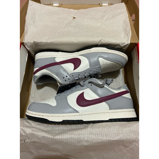 NIKE DUNK LOW PALE IOVRY REDWOOD 灰白酒紅 男