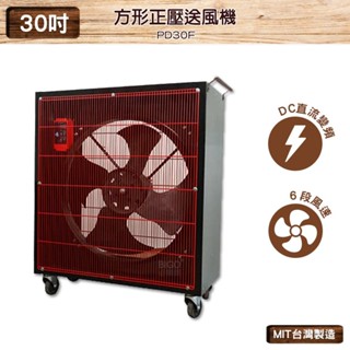 臺灣製造 PD30F 30吋 方形正壓送風機 中華升麗 送風機 工業用電風扇 商業用電扇 大型風扇 工業電扇 商業