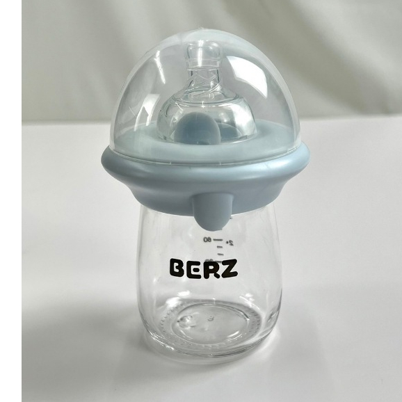 【出清】【全新樣品】BERZ防脹氣奶瓶 120ML 奶瓶 玻璃奶瓶