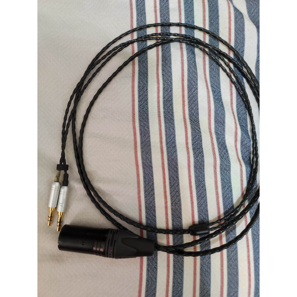 雙3.5mm to XLR 平衡線 可接 Beyerdynamic T1系列 與其它耳機