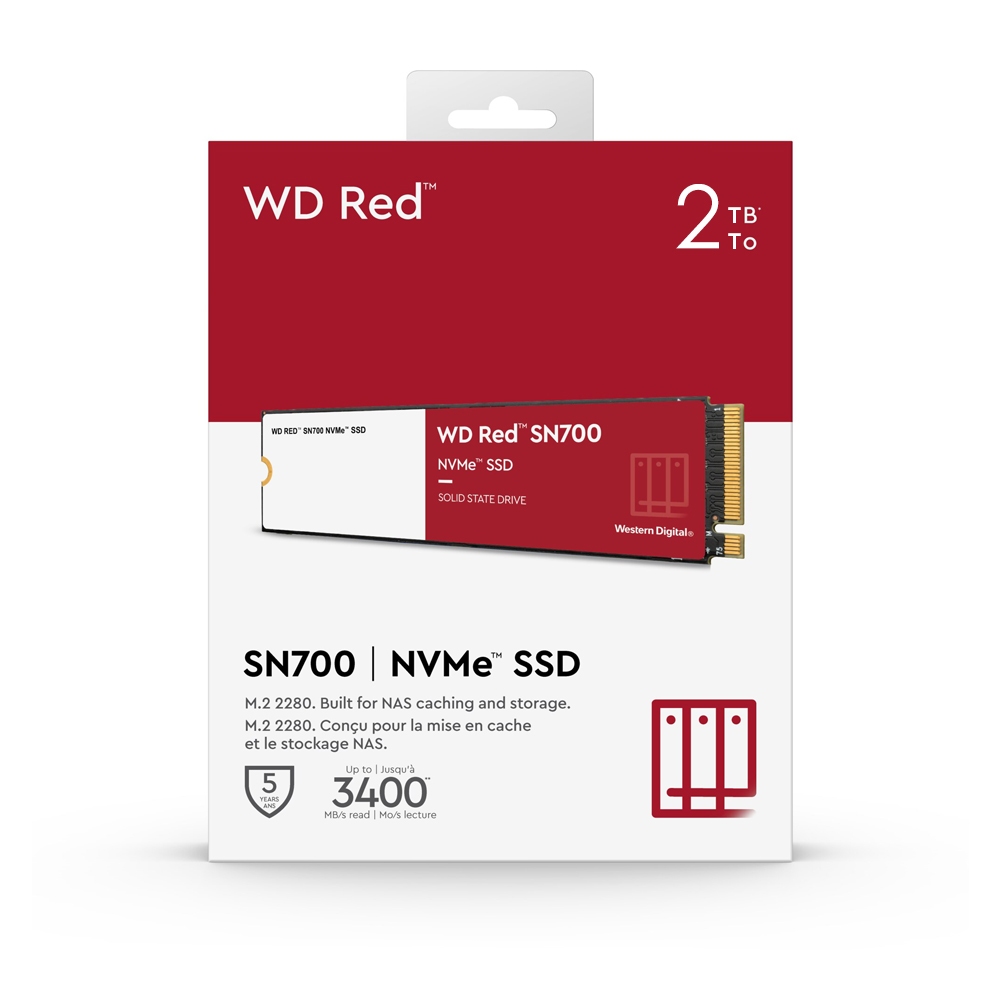 威騰 紅標 2TB WD Red SN700 NVMe Pcle M.2 2280 SSD 固態硬碟 台灣公司貨保固