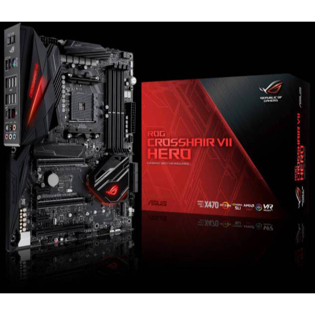 ROG Crosshair VII C7H AM4 腳位 X470 主機板 (保至今年10/21)