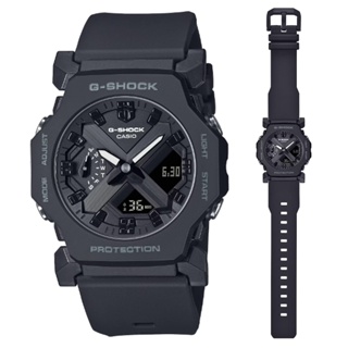 CASIO 卡西歐(GA-2300-1A) G-SHOCK 未來時尚 小巧纖薄雙顯錶-黑色