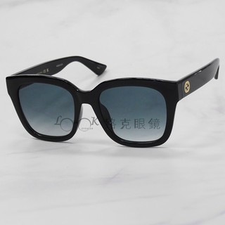 【LOOK路克眼鏡】Gucci 太陽眼鏡 黑色 方框 漸層鏡片 GG1338SK 003