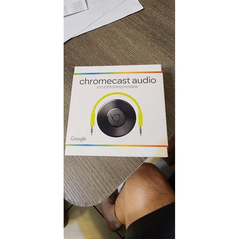 chromecast audio盒裝配件完整