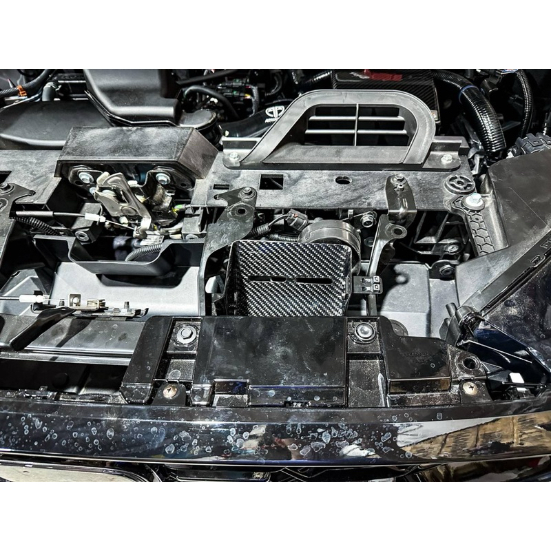 Honda CRV6 1.5T碳纖維導風罩  強制進氣導風口