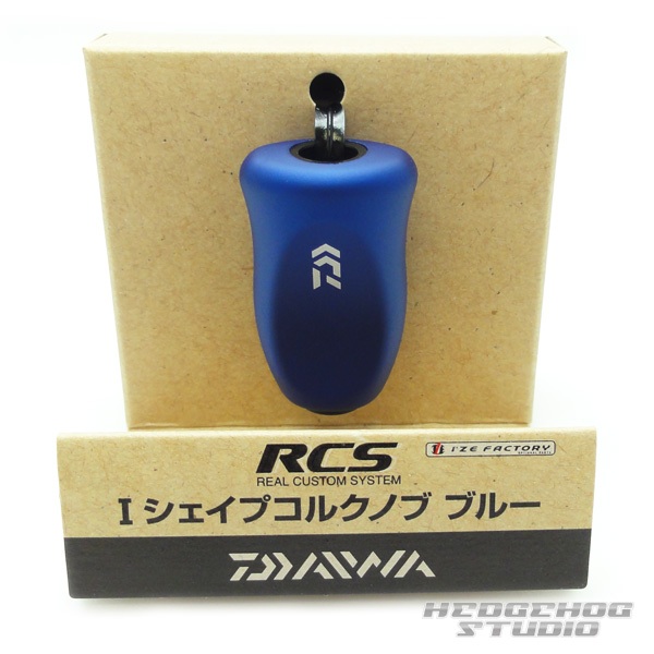 [DAIWA 正品/SLP WORKS] RCS I-Shaped Cork Handle Knob (Blue)