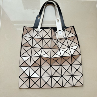 ISSEY MIYAKE BAOBAO 原色透光幾何方格6x6手提包(米白)