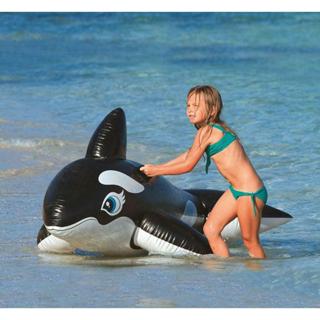 原廠INTEX 58561大鯨魚坐騎 大人小孩都可以玩 游泳 玩水 戲水 可愛動物坐騎 溫泉可用(免費檢修 瑕疵換新品)