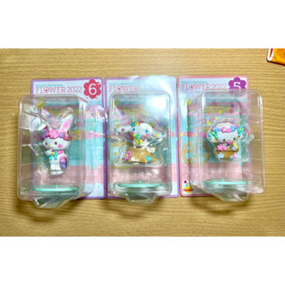 三麗鷗一番賞 2022 角色花扮集 小麥粉 小麥精靈 大耳狗 庫洛米 Hello Kitty 公仔 擦手毛巾 袋子 提袋