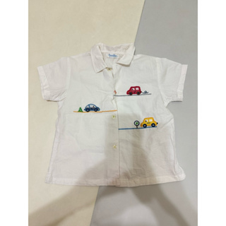 familiar日本童裝小車車短袖襯衫（4）
