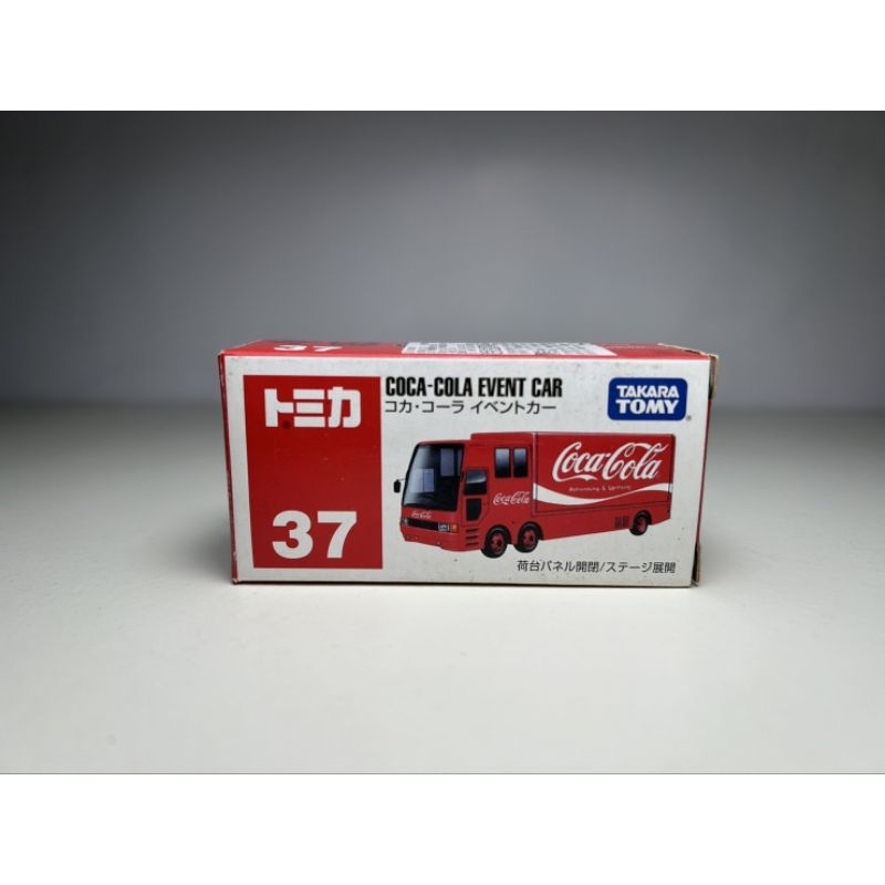 Tomica NO.37 COCA-COLA EVENT CAR 可樂車