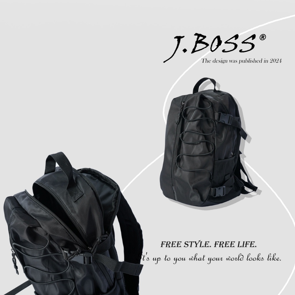 《J.BOSS》多功能防潑水後背包