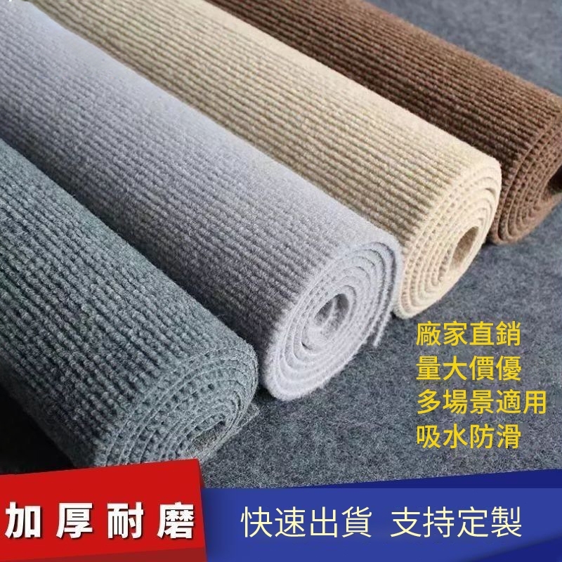 台灣公司 附發票 地毯 大地毯 客廳地毯地毯 客廳茶几毯 卧室 家用地墊 床邊毯 毛地毯 地毯 地墊 刮泥可裁剪地毯地墊