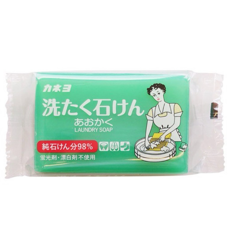 日本製KANEYO 好媳婦洗衣皂新包裝