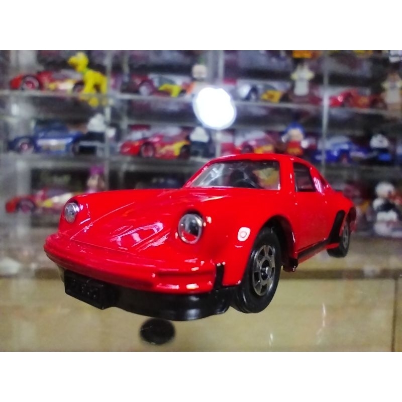 (含膠盒) TOMICA TOMY 日本製 F1  PORSCHE 930 保時捷 F1-2-7 紅色