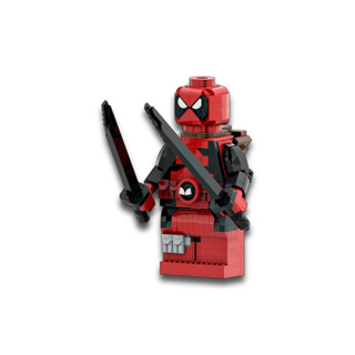 只有電子說明書 無零件 樂高 積木 LEGO MOC 178738 Up Minifigure Deadpool