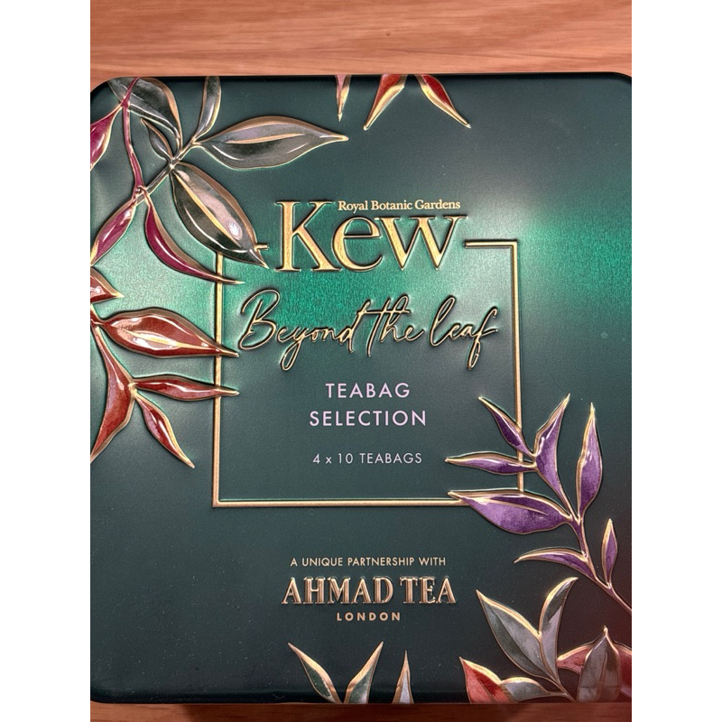 英國亞曼茶，Ahmad tea禮盒4*10