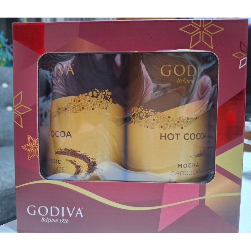 GODIVA 歌帝梵 可可粉禮盒組 2罐