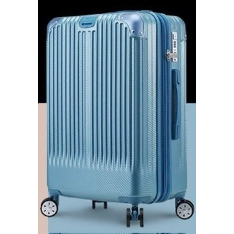 二手 Bogazy廉航必備 18吋多功能登機箱/行李箱 藍色