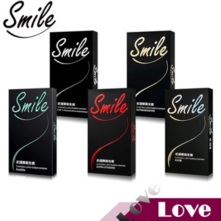 【LOVE】快速出貨 SMILE 史邁爾 保險套 雙環魔粒 3in1 超薄 粗顆粒 0.03 避孕套 衛生套 12入/盒