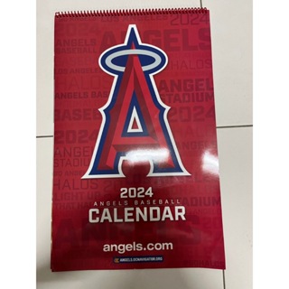 洛杉磯天使隊2024開幕日首戰贈品 2024年曆 日曆