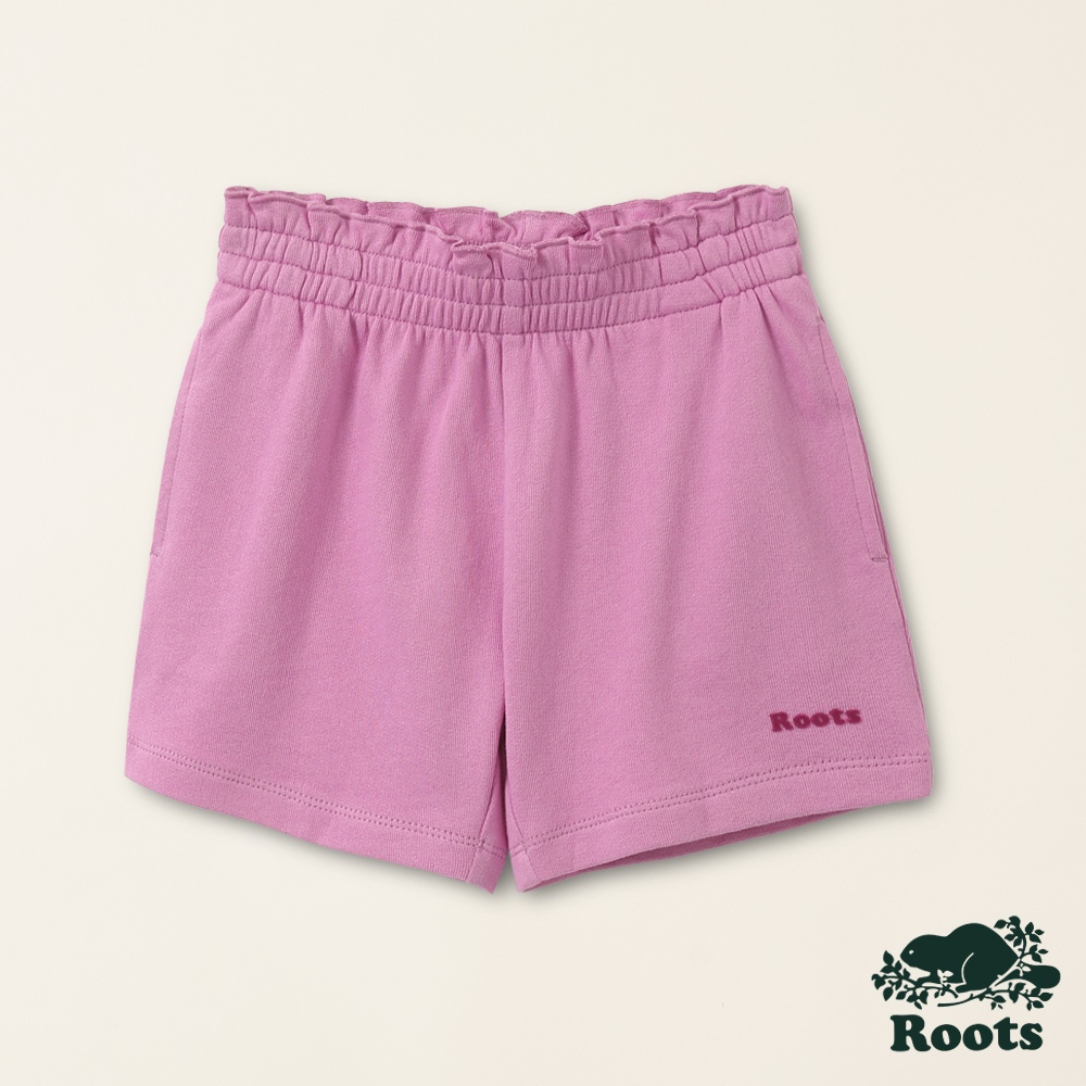 【Roots】小童-喚起自然之心系列 毛圈布花苞短褲