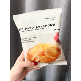 【MUJI 無印良品】洋芋片 番茄羅勒60g