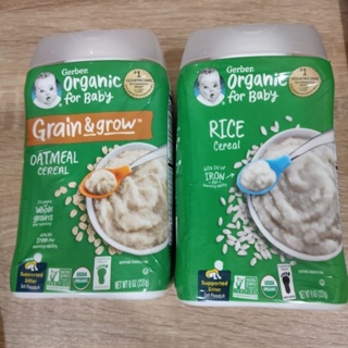 Gerber嘉寶-寶寶副食品organic for baby 純燕麥粉 純米粉 i herb購入